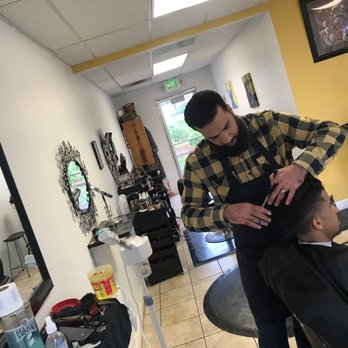 Fresh Prince Barber Shop - Mohamad is a great person, he's friendly, his hobbies cut hair, hey does a really great job, cuts hair beard wax and trading - Barbers Near Me - Hayward, California