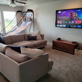 Wright Tech AV - Den TV - After - TV Mounting Near Me Wright Tech AV - Den TV - After - TV Mounting Near Me