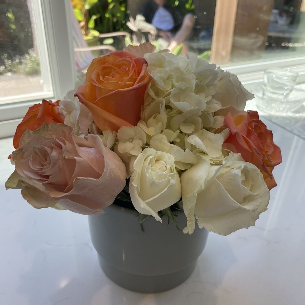 This is the arrangement that was received This is the arrangement that was received