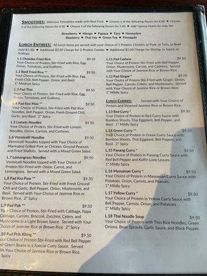 Menu photo 4 Chokdee Thai Cuisine of Manor Manor, TX