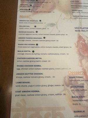 Menu photo 3 Baithak Dublin, CA