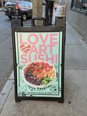 Love Art Sushi Fenway by null