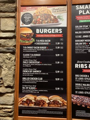 Menu photo 3 Sizzler Oceanside, CA