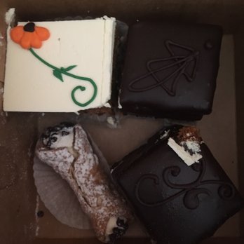 Simma's Bakery - Carrot cake, cannoli, and I think French chocolate something. All amazing. - Bakeries Near Me - Wauwatosa, Wisconsin