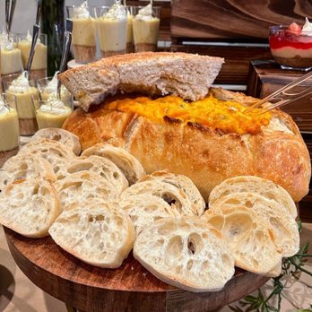 Caprichos On Board - Bread fondue - Caterers Near Me Caprichos On Board - Bread fondue - Caterers Near Me