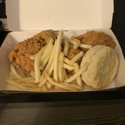 3 piece chicken meal with fries 3 piece chicken meal with fries
