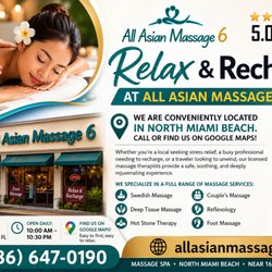 All Asian Massage 6 - At All Asian Massage 6, step into a soothing space where expert therapists use time-honored Asian techniques and modern massage therapies to