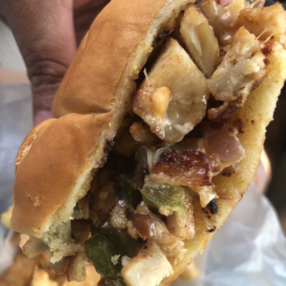 Chicken Philly Sandwich. Chicken Philly Sandwich.