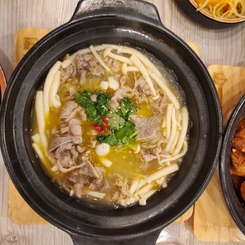 Ikka Sizzling Pot - Beef Slices with Golden Soup - Chinese Near Me - San Gabriel, California Ikka Sizzling Pot - Beef Slices with Golden Soup - Chinese Near Me - San Gabriel, California