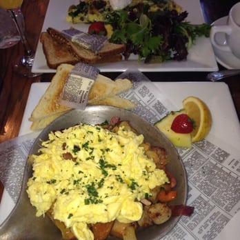 Plate 38 - 3 meat egg scramble! - New American Near Me - Pasadena, California Plate 38 - 3 meat egg scramble! - New American Near Me - Pasadena, California