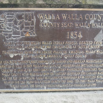 Capitol Lake Park - Each of Washington State's counties has a plaque along the walkway. - Lakes Near Me - Olympia, Washington
