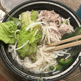 Lotus Vietnamese Sandwiches - Beef Pho made with .... romaine lettuce???!!! - Vietnamese Near Me - Brooklyn, New York
