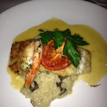 Lahaina Grill - Sea bass w/ risotto and shrimp - Seafood Near Me - Lahaina, Hawaii Lahaina Grill - Sea bass w/ risotto and shrimp - Seafood Near Me - Lahaina, Hawaii