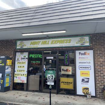 Mint Hill Express - front of store - Shipping Centers Near Me - Mint Hill, North Carolina Mint Hill Express - front of store - Shipping Centers Near Me - Mint Hill, North Carolina