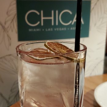 CHICA - Pomegranite Soda - Latin American Near Me - Las Vegas, Nevada