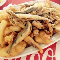 Las Tres B - 900gr de pescaito como plato principal. Mmmmmm!!!