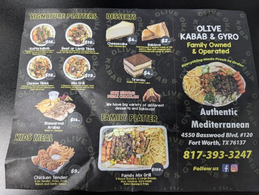 Menu photo 4 Olive Kabab and Gyro Fort Worth, TX