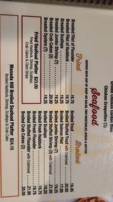 Menu photo 1 Manada Hill Diner Harrisburg, PA Menu photo 1 Manada Hill Diner Harrisburg, PA