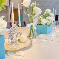Eventive Sol Designs - Tiffany's & Co inspired dinner party