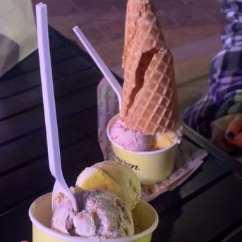 Van Leeuwen Ice Cream - Denver - Marionberry Cheesecake, Earl Grey Tea, and a cup with a cone on top! - Ice Cream & Frozen Yogurt Near Me - Denver, Colorado Van Leeuwen Ice Cream - Denver - Marionberry Cheesecake, Earl Grey Tea, and a cup with a cone on top! - Ice Cream & Frozen Yogurt Near Me - Denver, Colorado