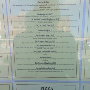 The Pan - Breakfasts! - Pizza Near Me - Gardena, California