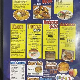 Menu Menu