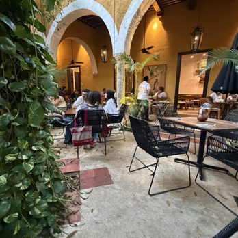 Museo de la Gastronomia Yucateca - Courtyard dining area - Yucatan Near Me - Mérida, YUC Museo de la Gastronomia Yucateca - Courtyard dining area - Yucatan Near Me - Mérida, YUC