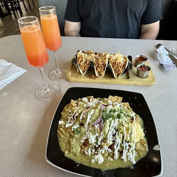 Querencia Brunch Restaurant - Chorizo breakfast tacos and Chilaquiles - Breakfast & Brunch Near Me - Manteca, California Querencia Brunch Restaurant - Chorizo breakfast tacos and Chilaquiles - Breakfast & Brunch Near Me - Manteca, California
