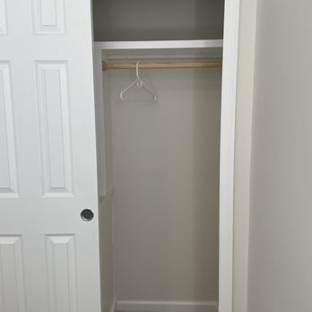 Woodstock Custom Carpentry - Other side of closet with clothes hanger and storage on top - Carpenters Near Me Woodstock Custom Carpentry - Other side of closet with clothes hanger and storage on top - Carpenters Near Me