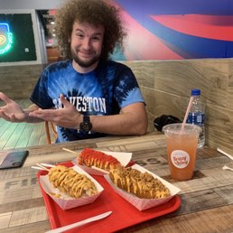 Inside the Krazy dog. Inside the Krazy dog.