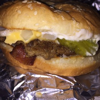 Five Guys - Little Bacon Cheeseburger! - Burgers Near Me - Falls Church, Virginia Five Guys - Little Bacon Cheeseburger! - Burgers Near Me - Falls Church, Virginia