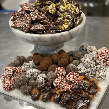 Valenza Chocolatier - What we created! - Chocolatiers & Shops Near Me - Costa Mesa, California