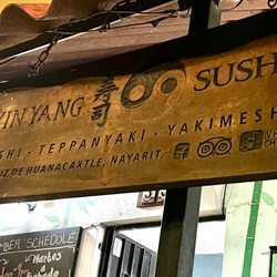 Yin Yang Sushi - Cute sign
