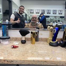 K&S Barber Shop - Getting ready.