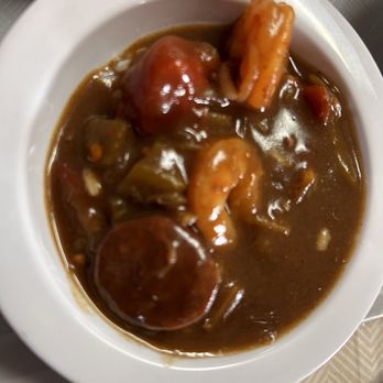 Mama Lou's - Shrimp and sausage gumbo - Southern Near Me - Robertsdale, Alabama Mama Lou's - Shrimp and sausage gumbo - Southern Near Me - Robertsdale, Alabama