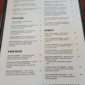 Wine on Third Restaurant and Bar - Food menu - Wine Bars Near Me - Niagara Falls, New York Wine on Third Restaurant and Bar - Food menu - Wine Bars Near Me - Niagara Falls, New York