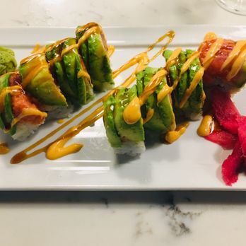 Pier 41 - a plate of sushi with avocado and sauce - Seafood Near Me - Mount Pleasant, South Carolina Pier 41 - a plate of sushi with avocado and sauce - Seafood Near Me - Mount Pleasant, South Carolina