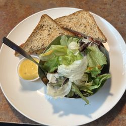 Emos Pizza & Steak House - BLT and side salad with Italian