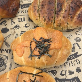 Milldang - mentaiko salt bread - Bakeries Near Me - Santa Clara, California