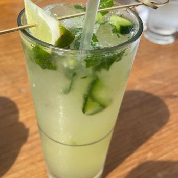 Bluewater Grill Seafood Restaurant & Market Carlsbad - Cucumber Mojito - Seafood Near Me - Carlsbad, California