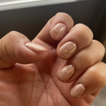 Vina Nails - Shellac glitter - Nail Salons Near Me - Anchorage, Alaska