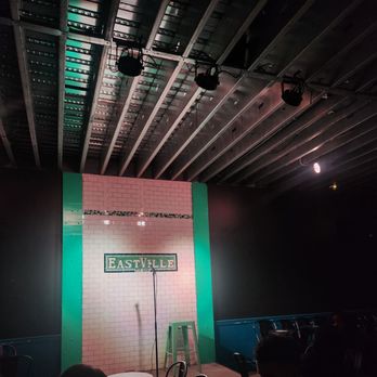 EastVille Comedy Club - Stage area - Comedy Clubs Near Me - Brooklyn, New York