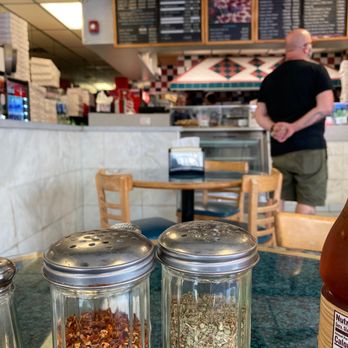 Angelo's Pizza & Sub Shop - Eating some pizza! - Pizza Near Me - Matawan, New Jersey