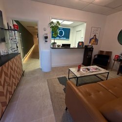 O Body & Wellness - Our med spa waiting room