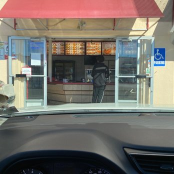 Crown Chicken & Pizza #2 - a view from inside a car - Pizza Near Me - Asbury Park, New Jersey Crown Chicken & Pizza #2 - a view from inside a car - Pizza Near Me - Asbury Park, New Jersey