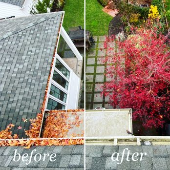 Seattle Super Shine - Properly draining gutters are essential before and during the rainy season. We can help! - Window Washing Near Me Seattle Super Shine - Properly draining gutters are essential before and during the rainy season. We can help! - Window Washing Near Me