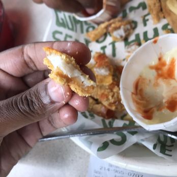 Hook Line & Sinker - More pictures if thin fried Catfish Fillet. Was not worth the money ..... - Seafood Near Me - Dallas, Texas Hook Line & Sinker - More pictures if thin fried Catfish Fillet. Was not worth the money ..... - Seafood Near Me - Dallas, Texas