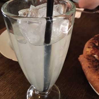 Restoration Bistro - Lemonade....oooh fancy glass - Wine Bars Near Me - Lufkin, Texas
