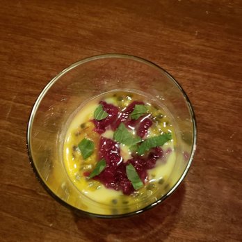 Rustic Canyon - Passion fruit Panna cotta - Wine Bars Near Me - Santa Monica, California Rustic Canyon - Passion fruit Panna cotta - Wine Bars Near Me - Santa Monica, California