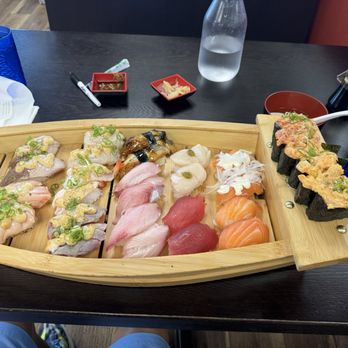 Ahi & Vegetable - Kapalama - Ayce Sushi boat So fresh & ono da fish. - Japanese Near Me - Honolulu, Hawaii Ahi & Vegetable - Kapalama - Ayce Sushi boat So fresh & ono da fish. - Japanese Near Me - Honolulu, Hawaii